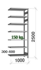 VARASTOHYLLY JATKOOSA, SYVYYS 600MM