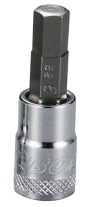 Hylsy Kuusiokolo 3/8" vääntiö, Boxo
