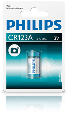 PARISTO 1KPL CR123 PHILIPS