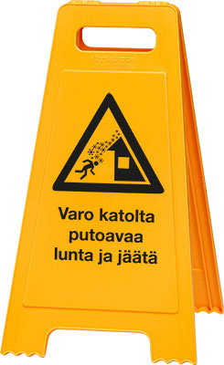 LATTIAVAROITUSTAULU"VARO PUTOAVAA LUNTA"