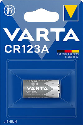 PARISTO LITIUM CR123A 1KPL