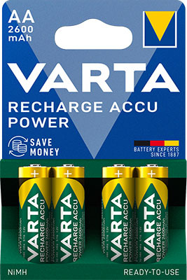 PARISTO LADATTAVA AA2600MAH 4KPL