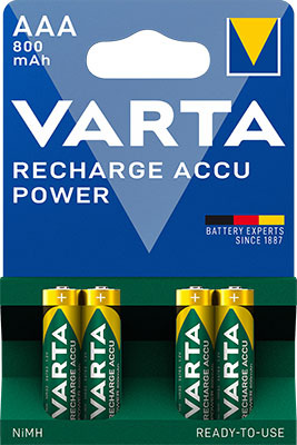 PARISTO LADATTAVA AAA 800MAH 4KPL