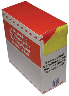 VAROITUSNAUHA 75MM X 250M KELTA/PUNA