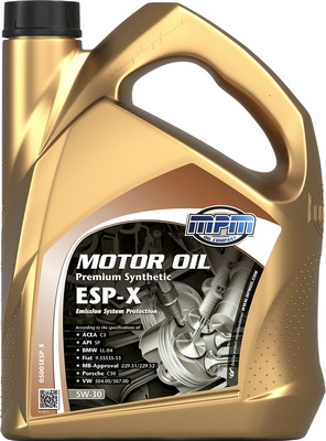 MPM PREMIUM SYNTHETIC ESP-X 5W-30 5 L