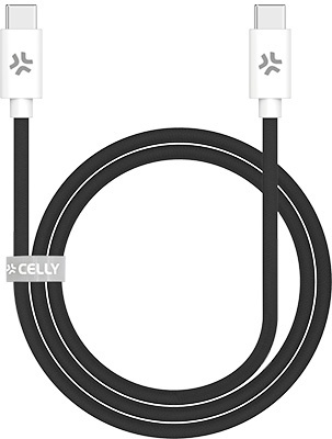 USB-JOHTO USB-C/USB-C 60W 1,5M CELLY