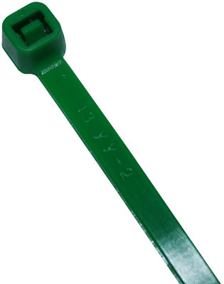JOHDINSIDE 202X3,6 MM, VIHREÄ, 100 KPL