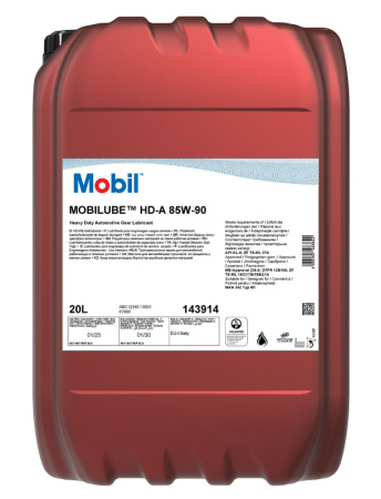 MOBILUBE HD-A 85W-90 20 L