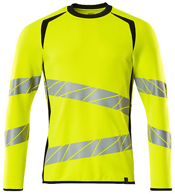 SVETARI HI-VIS KELT/MUSTA S