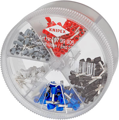 LIITINLAJITELMA ERISTETYT PÄÄTEHOLKIT 0,5-2,5MM² 