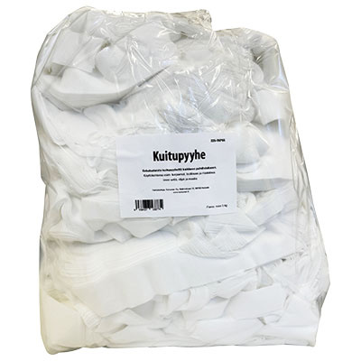 KUITUPYYHE 5KG SÄKKI