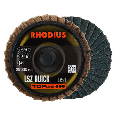 LAMELLILAIKKA LSZ QUICK 51MM K120 ROLOC