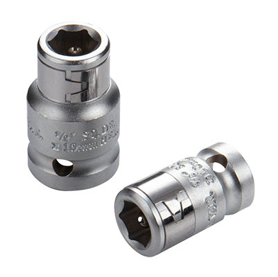 ADAPTERI 1/2" -> 10MM BITS
