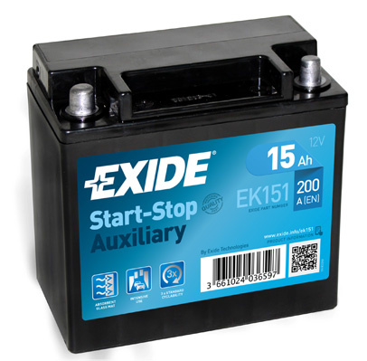 AKKU EXIDE 12/15 APUAKKU