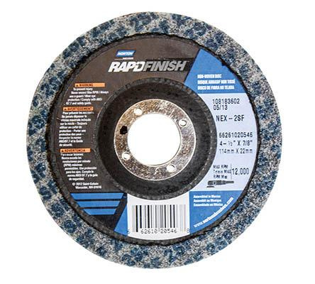 PUHDISTUSL.RAPID FINISH 115X22MM  2S FIN