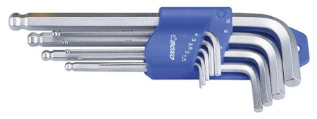 KUUSIOKOLOAVAINSARJA 0.05"-3/8" PITKÄT