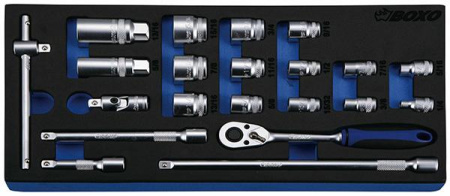 HYLSYSARJA 3/8" TUUMAMITAT BOXO