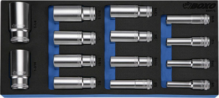 HYLSYSARJA 1/2" PITKÄT 3/8-1 1/4"