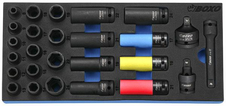 KONEHYLSYSARJA 1/2" 26 OSAA