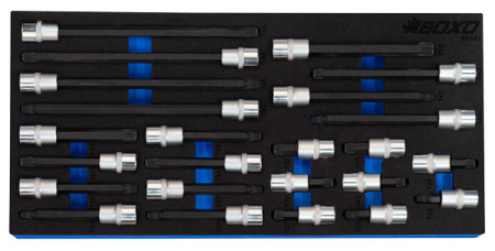TORX-HYLSYSARJA 3/8" 24-OS. T20-T55