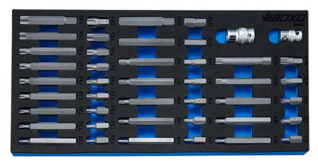 BITS-SARJA 10MM 3/8" & 1/2" TORX, XZN, KUUSIO