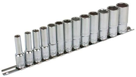 3/8" PITKÄT HYLSYT KISKOSSA 13-OS.7-21MM