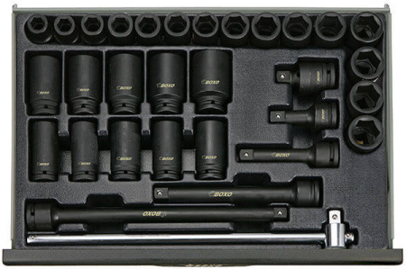KONEHYLSYAVAINSARJA 3/4" 31 OSAA