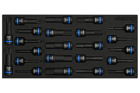 KONEHYLSYSARJA 1/2" TORX & KUUSIOKOLO