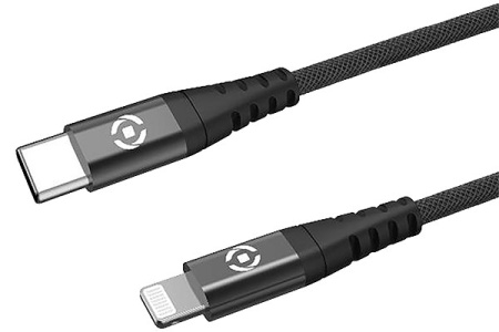 USB-JOHTO USB-C/LIGHTNING 1M NYLON CELLY
