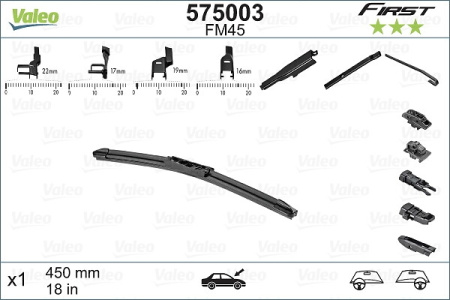 PYYHKIJÄNSULKA MULTICONNECTION 45CM