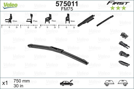 PYYHKIJÄNSULKA MULTICONNECTION 75CM