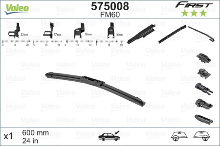 PYYHKIJÄNSULKA MULTICONNECTION 60CM