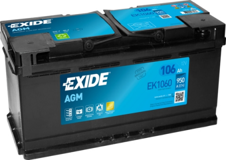 AKKU EXIDE 12/106 AGM