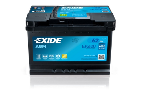 AKKU EXIDE 12/62 AGM