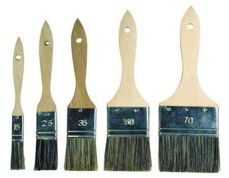 PENSSELI 15X5MM PUUV.,LUONNON HARJAS