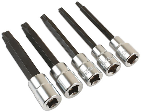 MORTORQ BITS SARJA  100MM 3/8" 5PC