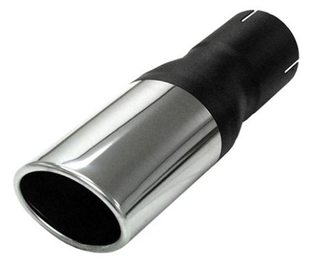 PAKOPUTKEN JATKE ELLIPS 2 1/2" RUOST.