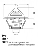 Termostaatti jäähdytysneste