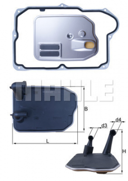 Hydrauliikkasuodatin, automaattivaihteisto