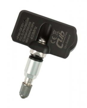 Ohjelmoitu alum. TPMS-sensori (433MHZ). SKODA CITIGO AA 10/11-12/20