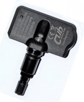 Ohjelmoitu alum., musta TPMS-sensori (433MHZ). AUDI Q3 F3
8U 07/11-