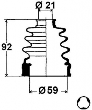 VETOAKSELIN SUOJAKUMI, SISEMPI