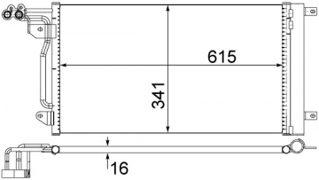 Lauhdutin, ilmastointilaite