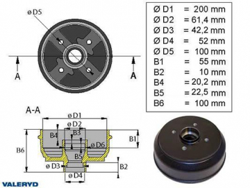 JARRURUMPU 200X50 KNOTT 4X100