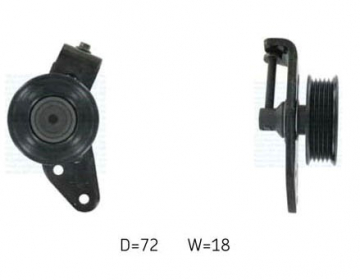 Kiristysrulla, moniurahihna Kiristysrulla, moniurahihna