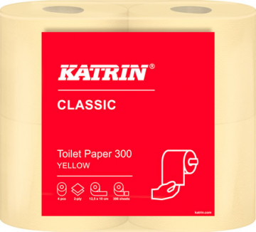 WC-PAPERI CLASSIC 300 4 RULLAA/PKT